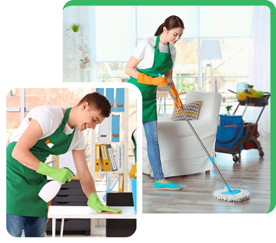 Cleaning in action